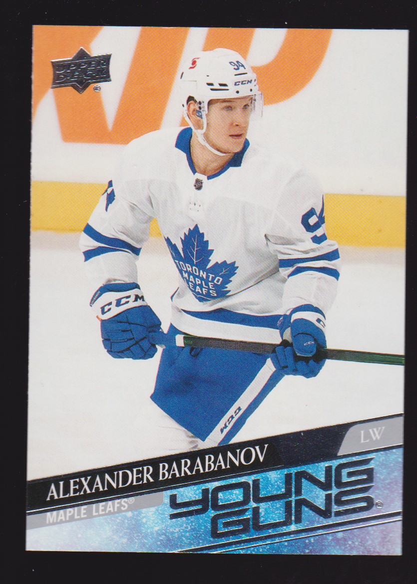 (image for) 2020-21 Upper Deck #485 Alexander Barabanov YG RC